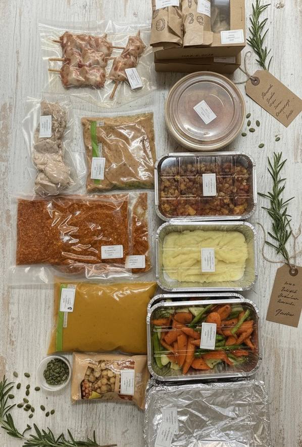 готовые блюда Llévatelo перед доставкой