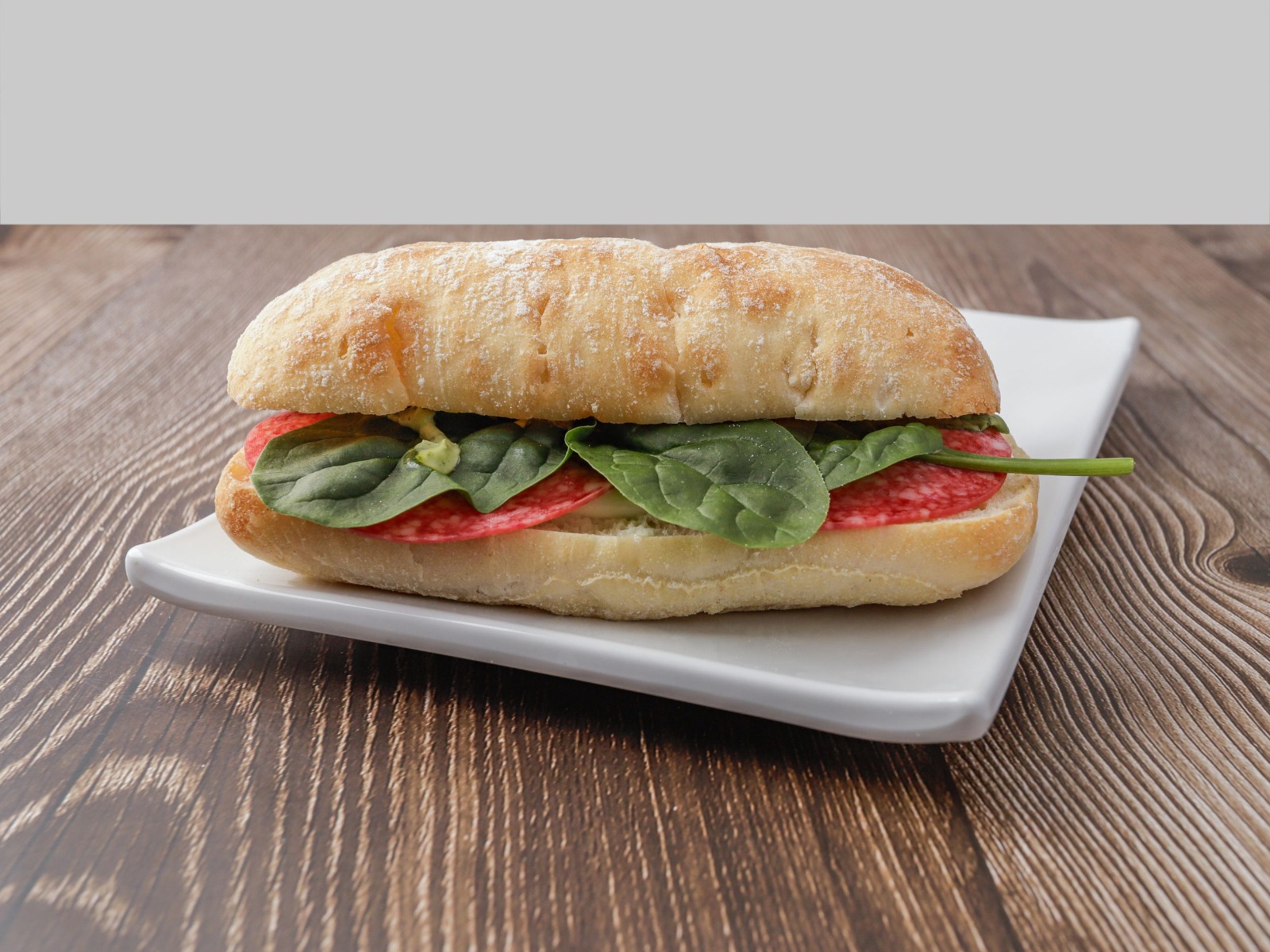 Сэндвич с лососем